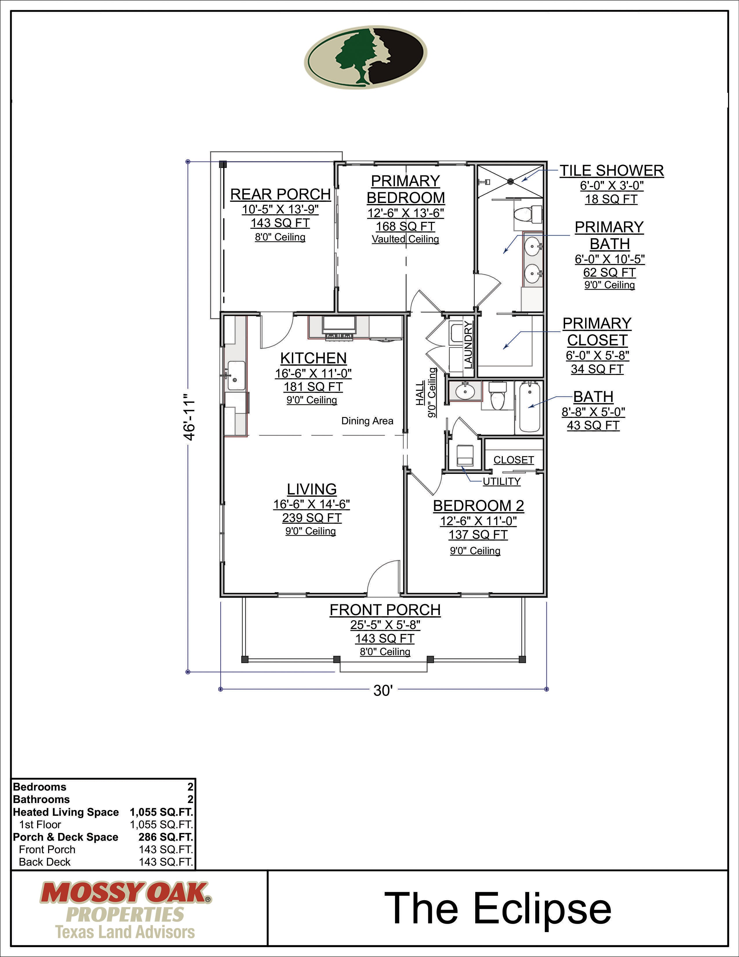 Floor Plan for The Eclipse