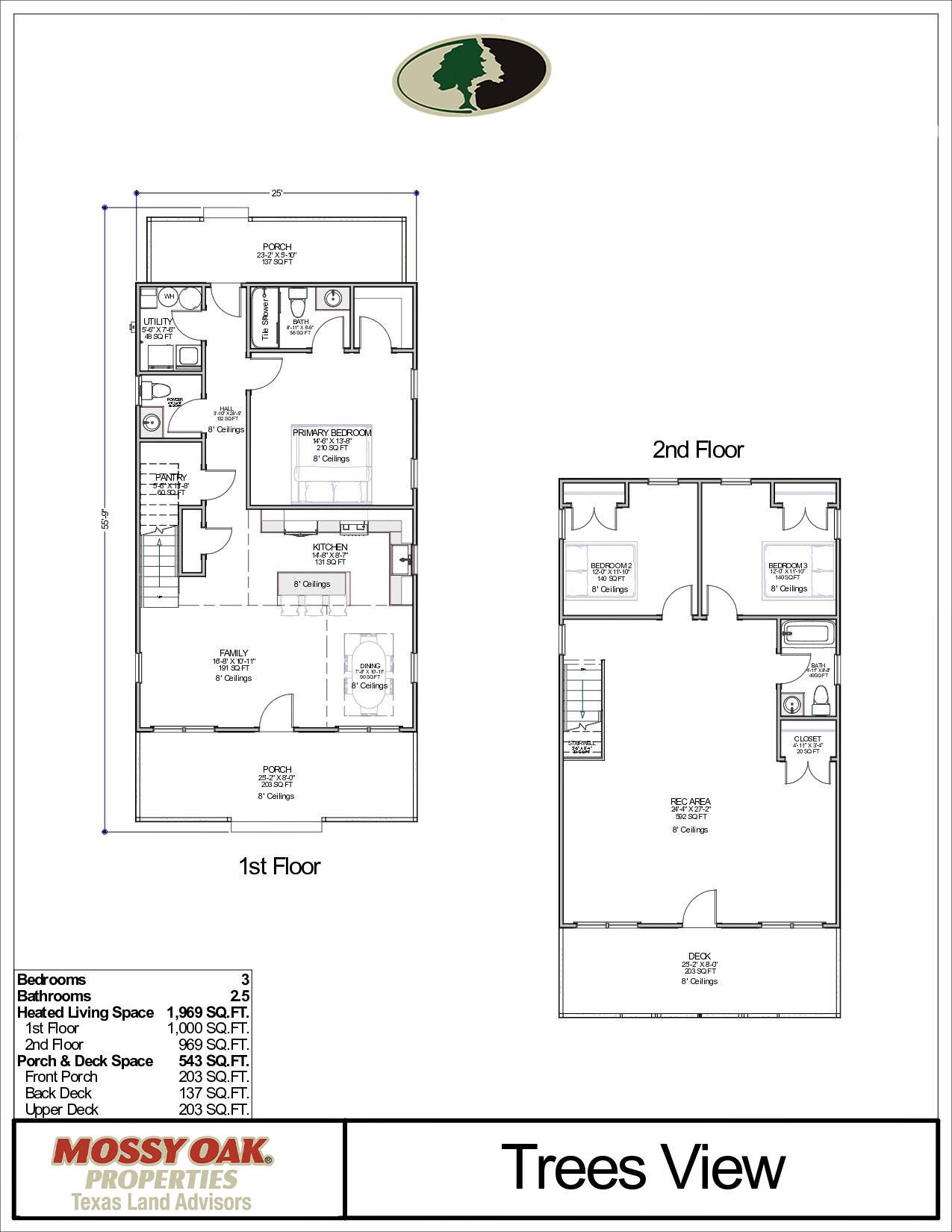 Floor Plan for The Trees View